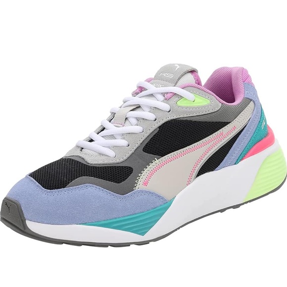 Rare Puma RS Metric Black Mauve  Size 8 390078-07 - Picture 2 of 16
